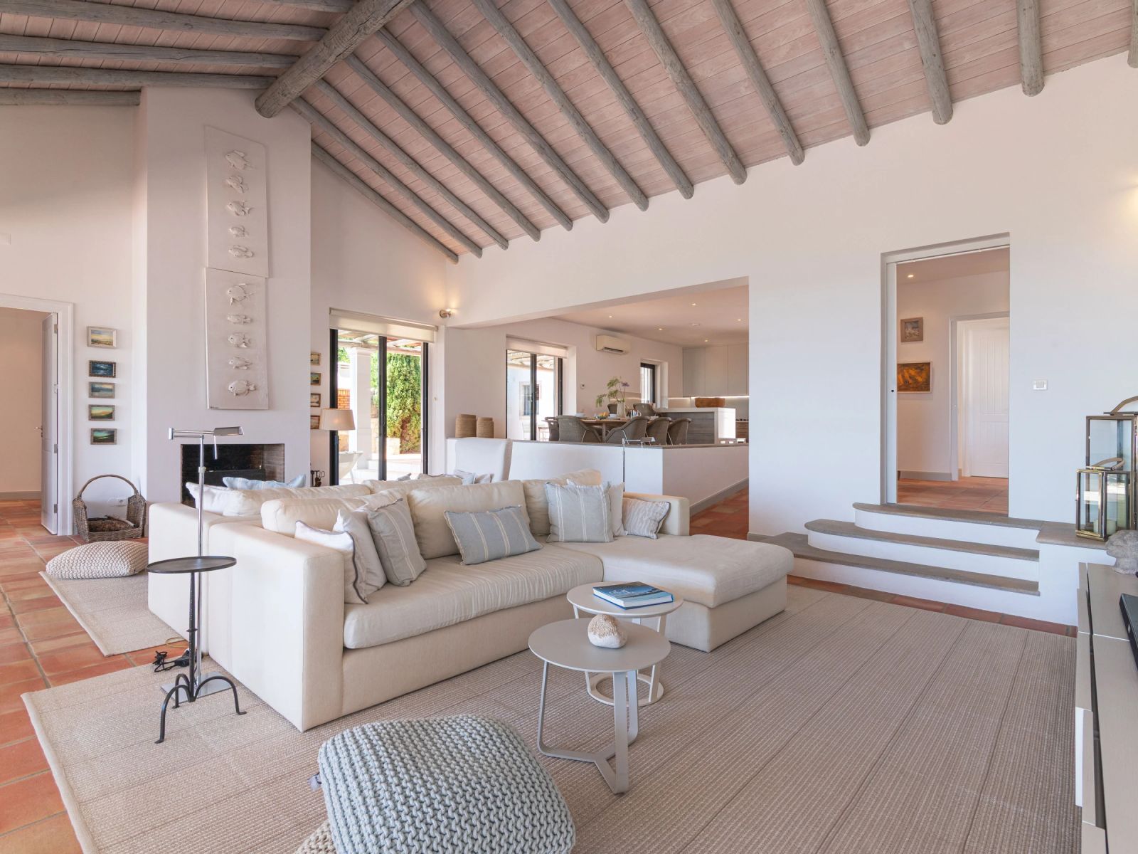 The villa's actual living room, Casa Velha